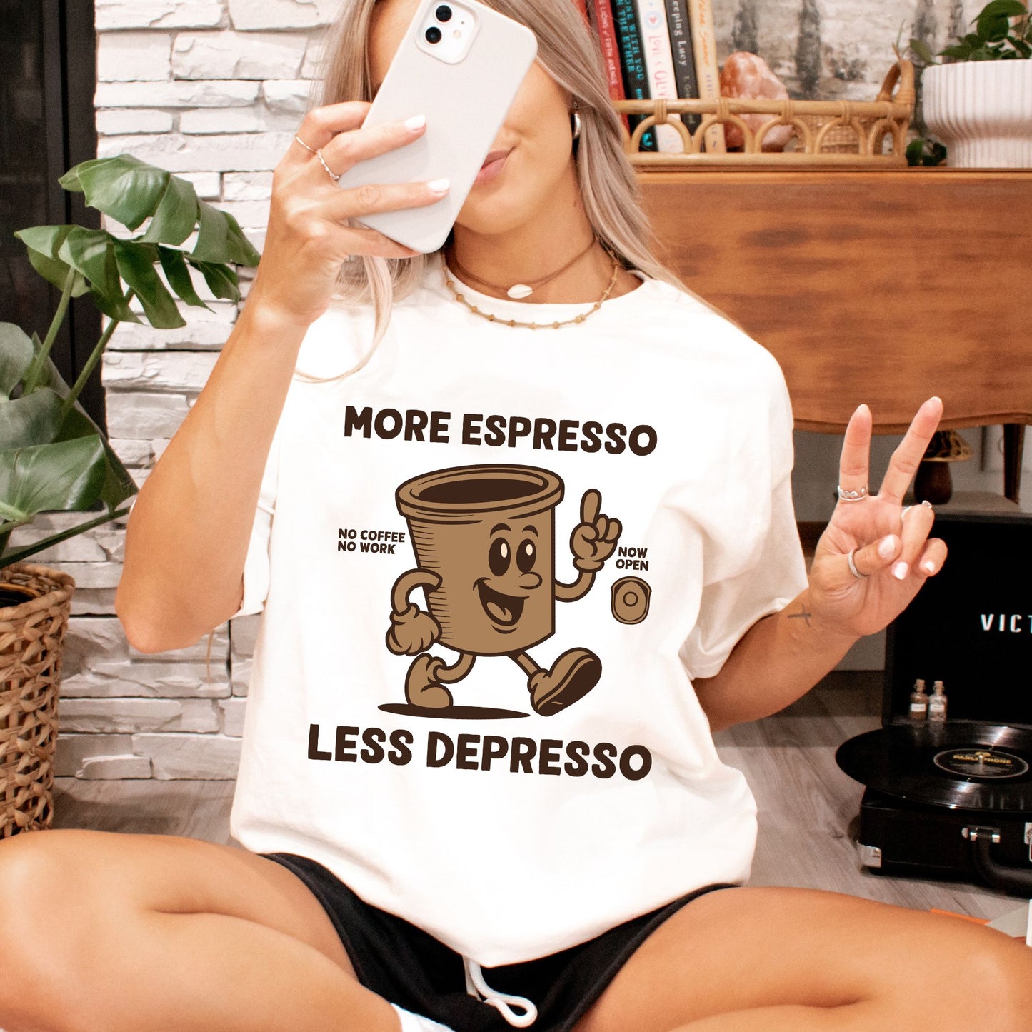 More Espresso Less Depresso T-Shirt