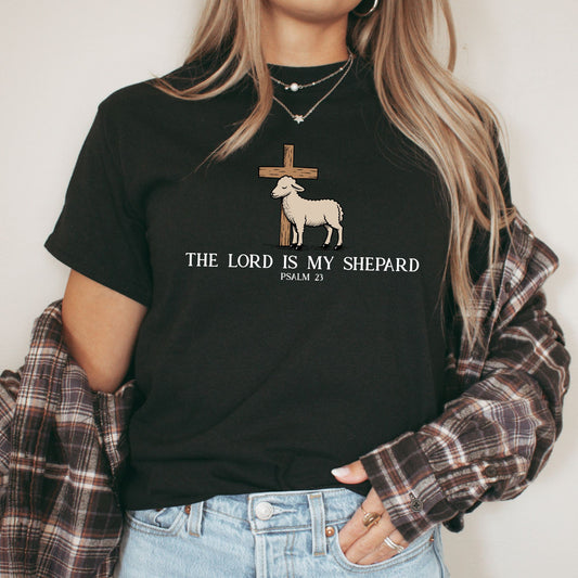 The Lord Is My Shepherd Psalm 23 T-Shirt