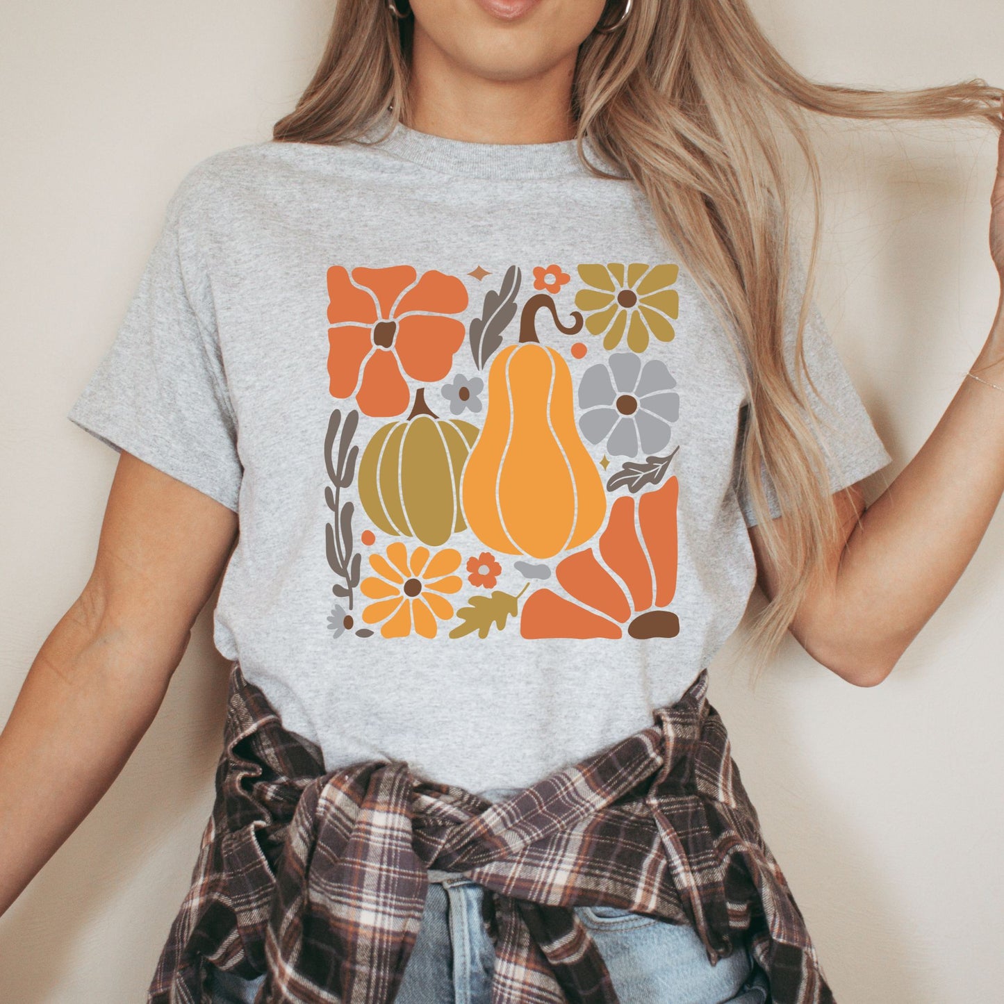Autumn Harvest Block Shirt